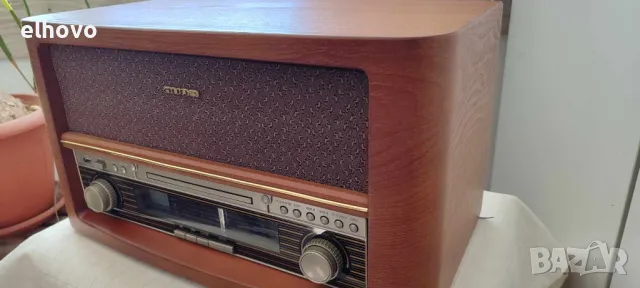 Ретро стерео система AUNA, снимка 3 - Аудиосистеми - 47631020