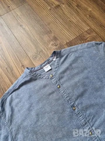 Страхотна мъжка риза JACK & JONES,  размер 4XL, снимка 7 - Ризи - 50305373