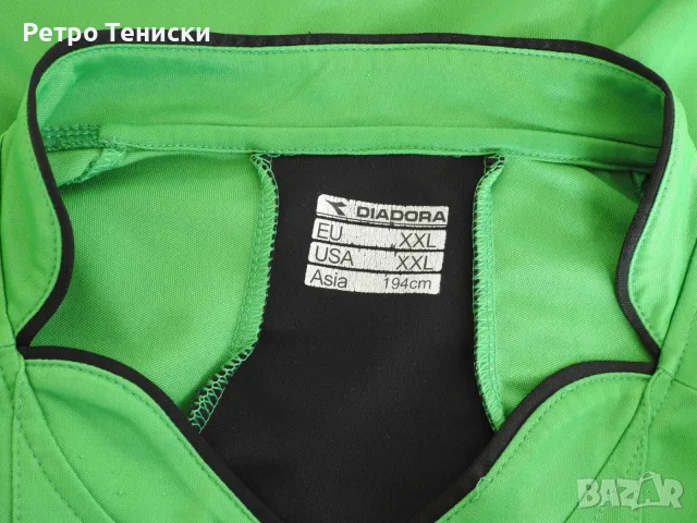 Тениска • Diadora • зелено • размер XXL • Мъже, снимка 5 - Тениски - 56314979