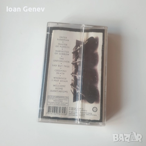 Apocalyptica - Plays Metallica By Four Cellos касета, снимка 3 - Аудио касети - 52045383