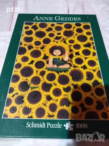 Пъзел "Tournesols" Anne Geddes Schmidt 1000 части, снимка 1