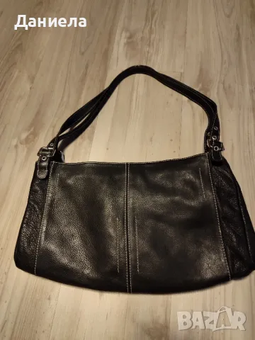 Дамска чанта, кожа, VERA  Avorio