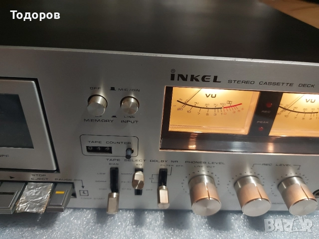 Inkel CK-7700 Vintage Stereo Cassette Deck , снимка 5 - Декове - 52513902