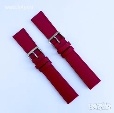 НОВА КОЖЕНА КАИШКА ЗА ЧАСОВНИК.КАИШКИ ЗА ЧАСОВНИЦИ.KAISHKA KAISHKI ZA CHASOVNIK WATCH STRAP, снимка 11 - Каишки за часовници - 21307222