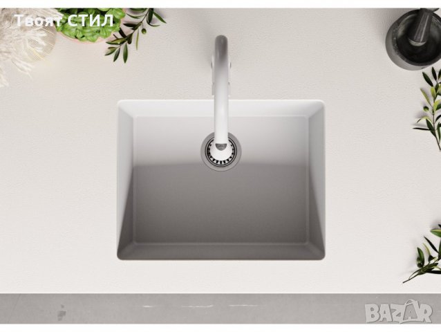 Гранитна Мивка за Кухня с отцедник модел ЛОНДОД 60 за Вграждане под п, снимка 4 - Други - 31266034