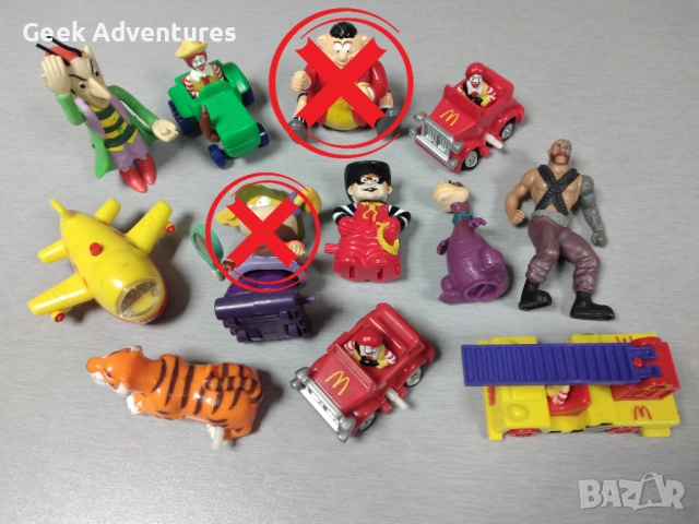 Колекционерски Играчки Макдоналдс от 90те McDonalds Toys, снимка 7 - Колекции - 53885370