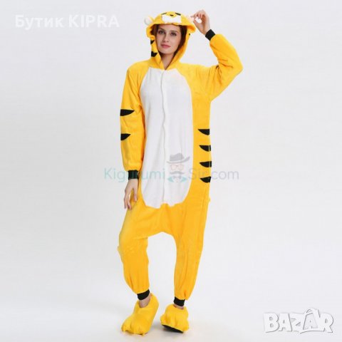 Пухкава пижама, Костюми тип onesie и kigurumi ТИГЪР, снимка 7 - Пижами - 38312228