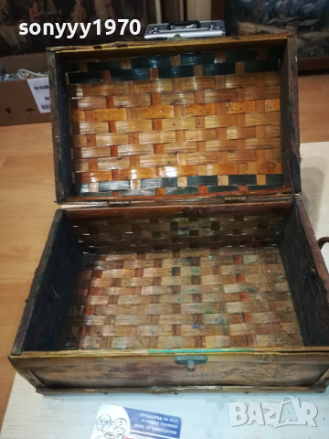 антика-стара плетена кутия 2403240944LNWC, снимка 8 - Антикварни и старинни предмети - 44920208