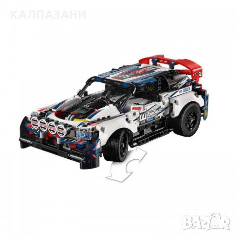 LEGO TECHNIC Кола за рали, която се управлява с приложение 42109, снимка 5 - Конструктори - 31865128
