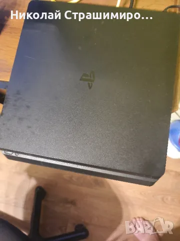 Продавам Playstation 4 slim 500gb с 4 игри , снимка 1 - PlayStation конзоли - 48619733