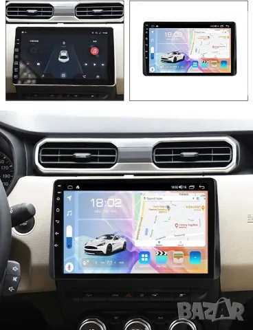 Мултимедия за Renault Arkana Android, Навигация, Carplay Андроид Auto, Waze,  2019, 2020, 2021, 2022, снимка 3 - Аксесоари и консумативи - 56126965