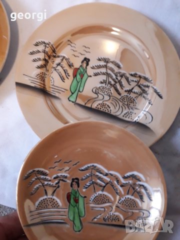 Японски сервиз от фин костен порцелан , снимка 8 - Сервизи - 31874564