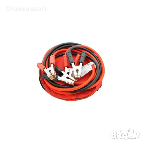 Кабели за прехвърляне на ток 1500А, 3.5 метра с медни накрайници, снимка 2 - Аксесоари и консумативи - 51913101