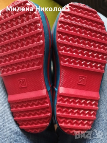 Ботушки 21 за мокро време, снимка 4 - Детски боти и ботуши - 52433988