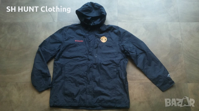 COLUMBIA MANCHESTER UNITED OMNI-TECH Waterproof Jacket Размер 2-3XL яке водонепромокаемо 5-68