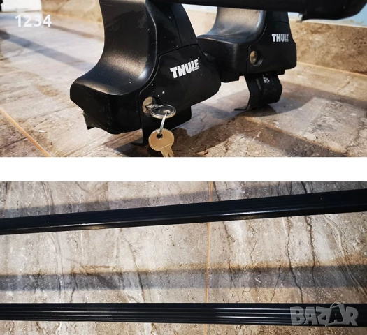 Багажник напречни греди THULE рейки за FORD S-Max 2015-2023г, снимка 4 - Аксесоари и консумативи - 51968999