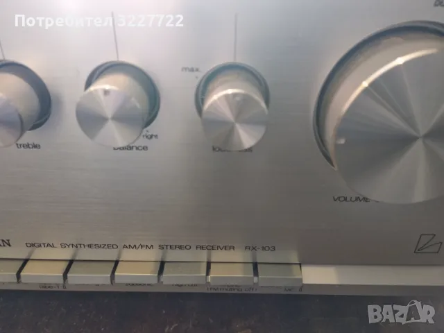 Luxman rx 103. Ресивър.  1982г. , снимка 4 - Ресийвъри, усилватели, смесителни пултове - 48403175