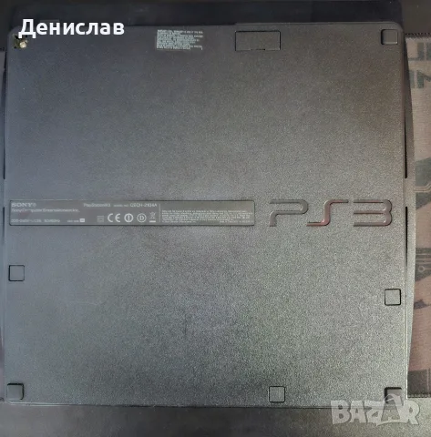 ХАКНАТА PlayStation 3 Slim 120GB + Джойстик + 4 Игри, снимка 2 - PlayStation конзоли - 55986420