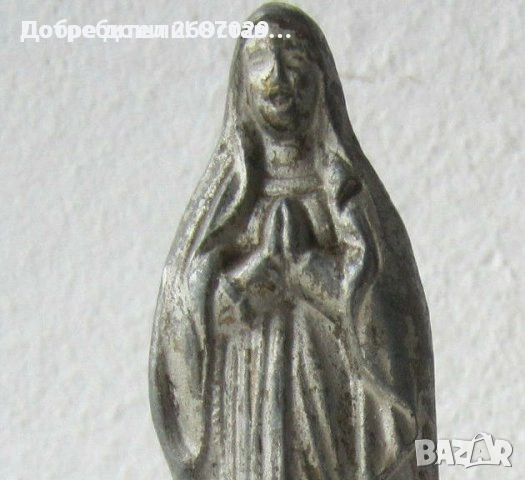 религия, Богородица, метал, антика , снимка 9 - Антикварни и старинни предмети - 40048150