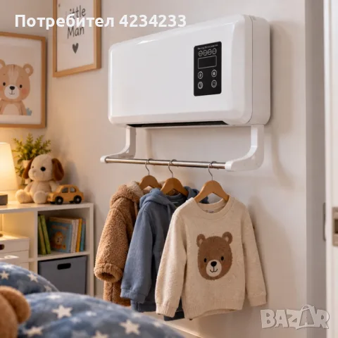 Стенна печка за топло и студено, снимка 4 - Отоплителни печки - 56543006