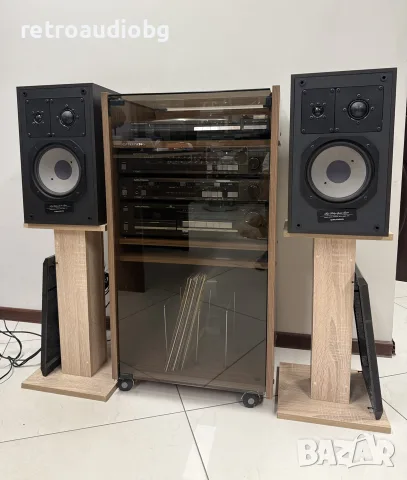 🔊Ретро аудио сет GRUNDIG - Усилвател, дек, тунер, грамофон , рак шкаф и колони🔉, снимка 3 - Аудиосистеми - 56023444