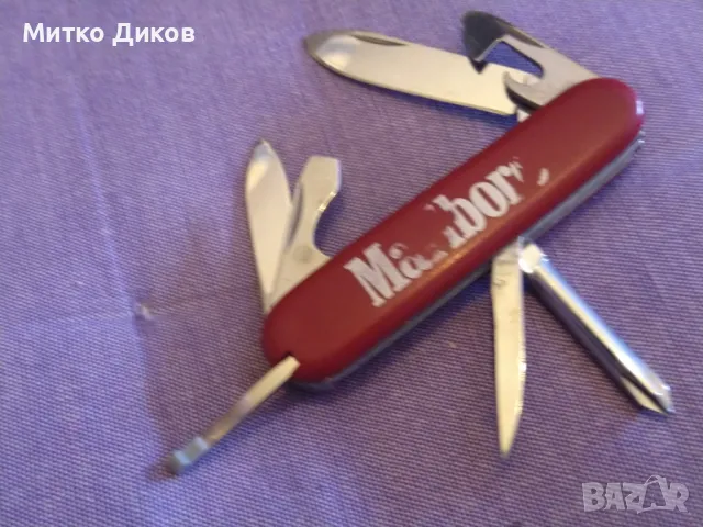 Щвейцарско ножче Викторинокс Марлборо винтидж 7 части, снимка 3 - Ножове - 50256678