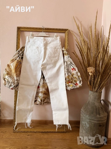 ZARA дамски дънки и риза, снимка 3 - Дънки - 53966394