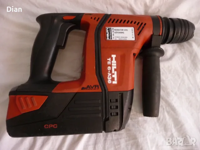 Акумулаторен перфоратор HILTI TE6-A36, снимка 3 - Перфоратори - 56127494