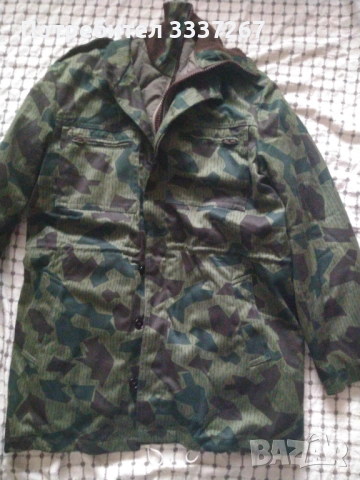 Камуфлажна мъжка шуба, снимка 2 - Якета - 54039610