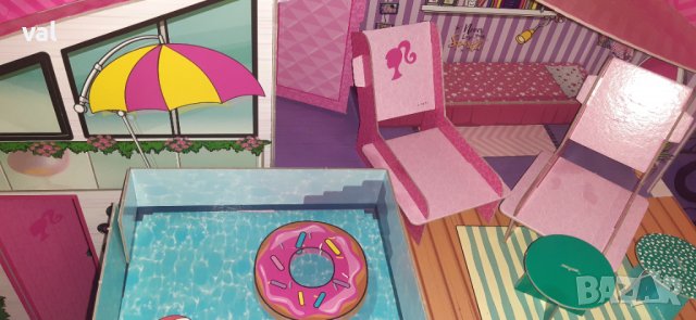 Къща/ вила за барби, снимка 9 - Кукли - 37852219