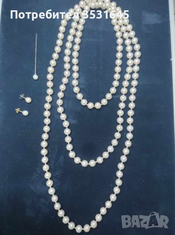 142 см. перлена огърлица