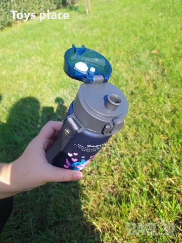 Шише за вода Лило и Стич Lilo and Stitch , снимка 3 - Ученически пособия, канцеларски материали - 50893586