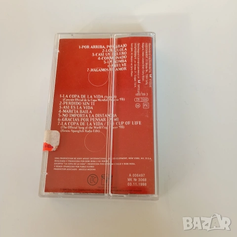 Продавам аудио касетка на Ricky Martin, снимка 2 - Аудио касети - 53109060