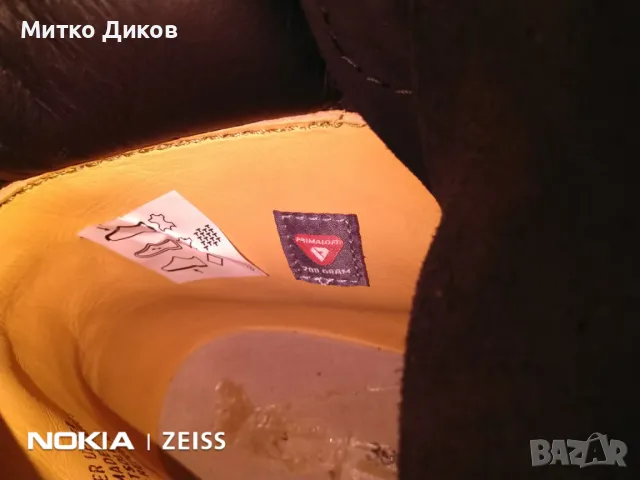 TIMBERLAND 6-инчови естествена кожа класически широки водоустойчиви боти нови №42 стелка 27см , снимка 12 - Мъжки боти - 49069191