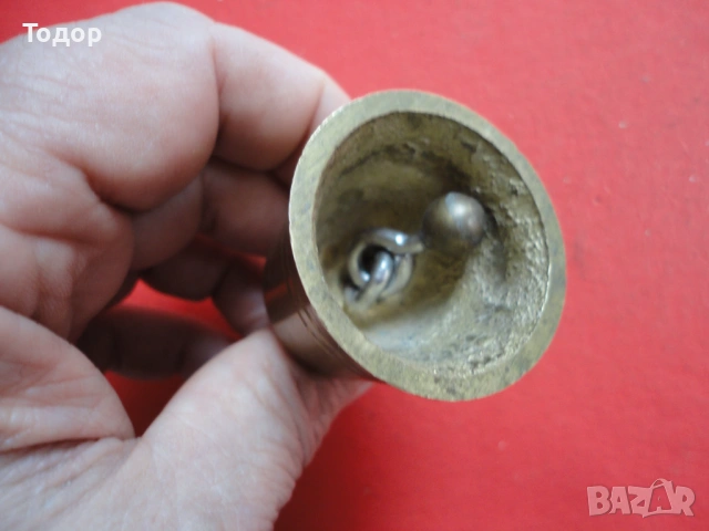 Бронзов звънец камбанка чан 6, снимка 2 - Антикварни и старинни предмети - 53028118