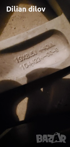 Джанти тесла 3 19", снимка 4 - Гуми и джанти - 52842643