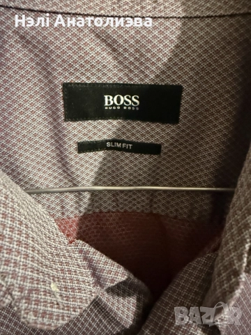 HUGO BOSS мъжка риза, снимка 2 - Ризи - 56513649