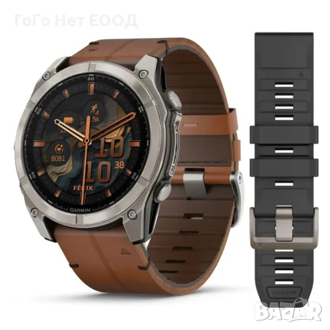 НОВ часовник Garmin Fenix 8, снимка 2 - Смарт часовници - 49767958