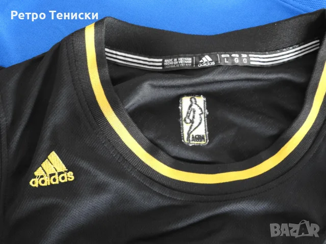 Потник Golden State Warriors (Stephen Curry #30) adidas — Мъже размер L Черно, снимка 6 - Други спортове - 56312868