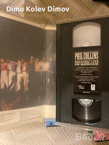 Phil Collins - Genesis VHS Чудесна Колекция, снимка 5 - Други музикални жанрове - 50121995