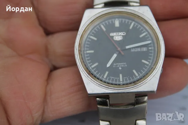 Японски мъжки часовник ''Seiko 5'' автоматик, снимка 3 - Мъжки - 49061139