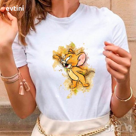 Дамска тениска за всеки повод, снимка 17 - Тениски - 28623692