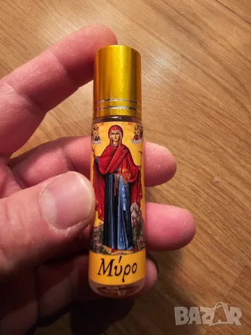 Миро за помазване, елей, икона, Дева Мария, Богородица - МИРО бог религия