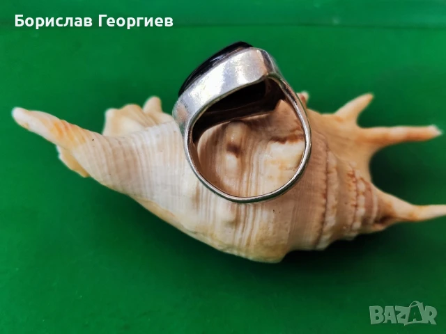 Масивен сребърен пръстен 925, снимка 3 - Пръстени - 51284635