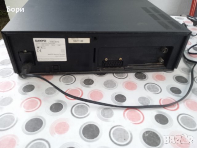 SANYO VHR 267. VHS записващо видео, снимка 7 - Плейъри, домашно кино, прожектори - 37128621