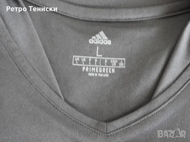 Тениска adidas — Мъже размер L Черно, снимка 4 - Тениски - 56314836