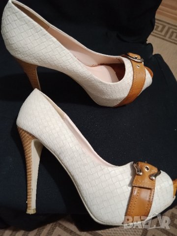кожени фешън обувки Motivo Strap, снимка 2 - Дамски елегантни обувки - 31561907