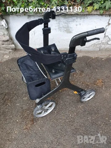 ролатор ,проходилка за възрастни карбонова, снимка 4 - Ролатори - 50250017