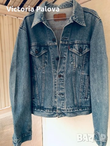 Дънково яке LEVI’S оригинал,унисекс, снимка 9 - Якета - 31644791