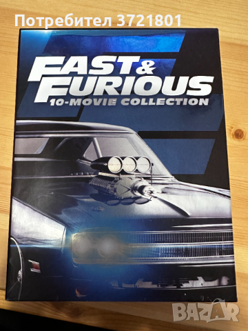 Fast & Furious 10-Movie Collection 4K Blu-ray (4К Блу рей), снимка 1